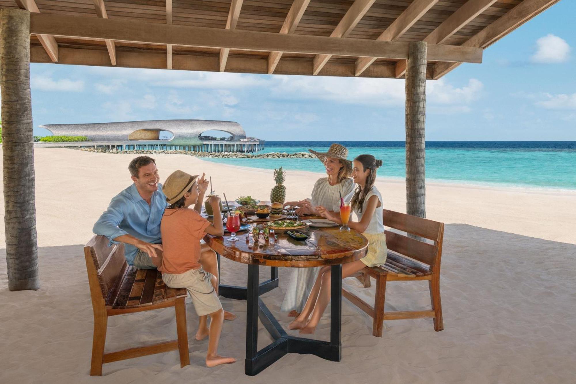 The St. Regis Maldives Vommuli Resort Hulhudheli Esterno foto