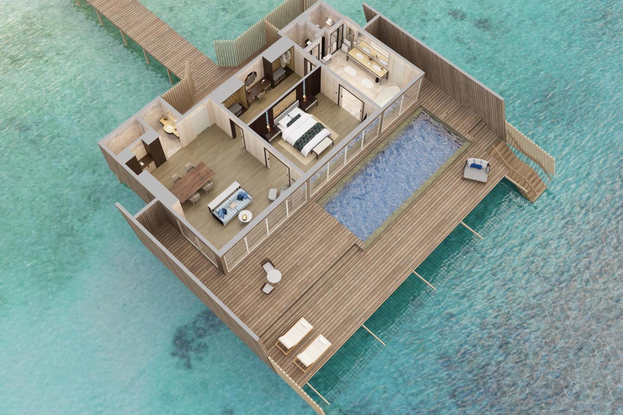 The St. Regis Maldives Vommuli Resort Hulhudheli Esterno foto