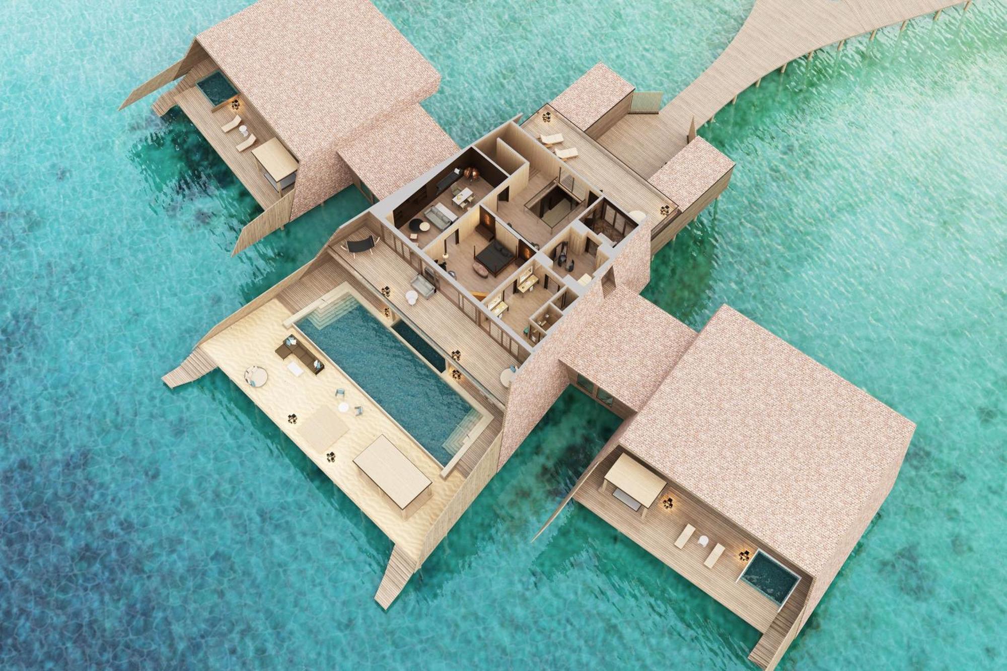 The St. Regis Maldives Vommuli Resort Hulhudheli Esterno foto